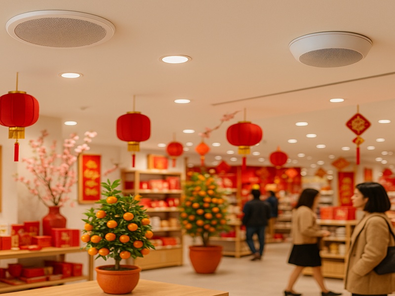 Giải pháp âm thanh cửa hàng